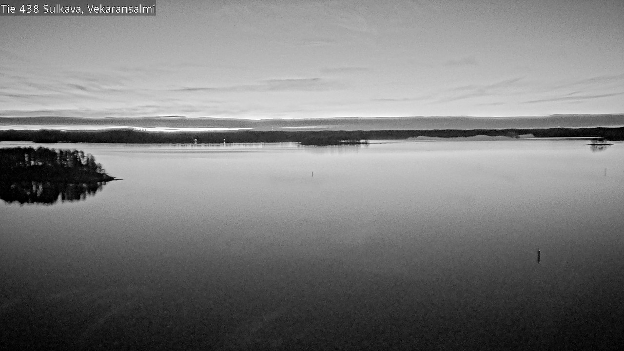 Weather Camera Image Väg 438, Sulkava, Vekaransalmi, Sulkava, Etelä-Savo