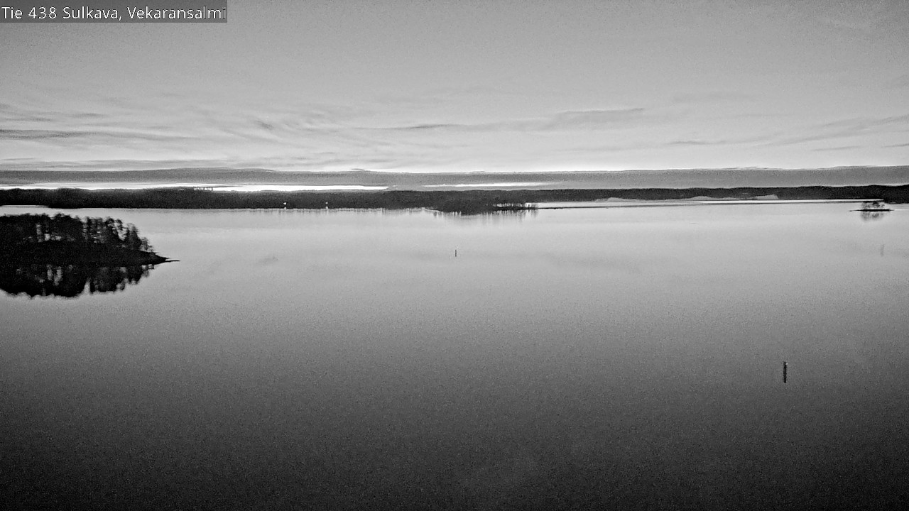 Weather Camera Image Väg 438, Sulkava, Vekaransalmi, Sulkava, Etelä-Savo