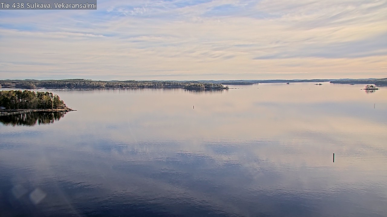 Weather Camera Image Väg 438, Sulkava, Vekaransalmi, Sulkava, Etelä-Savo