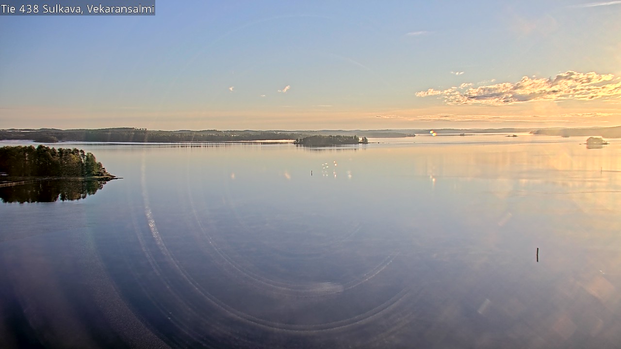 Weather Camera Image Road 438, Sulkava, Vekaransalmi, Sulkava, Etelä-Savo
