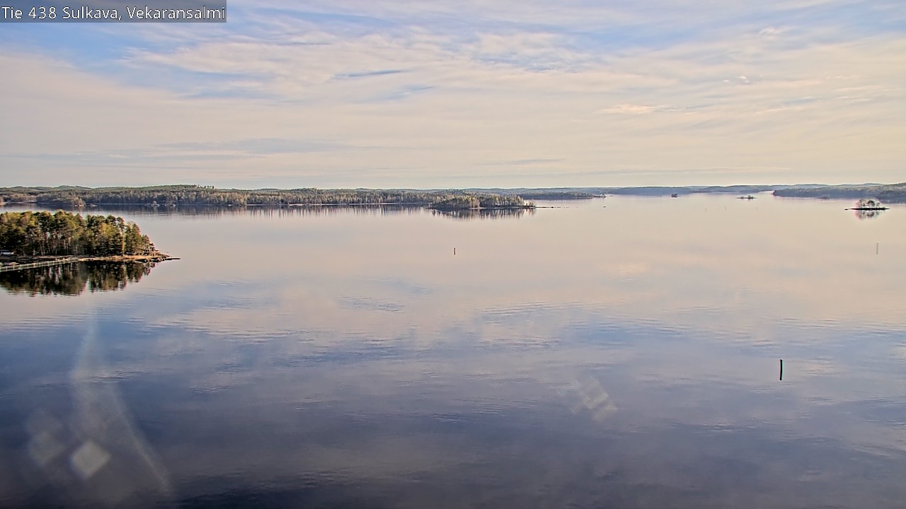 Weather Camera Image Väg 438, Sulkava, Vekaransalmi, Sulkava, Etelä-Savo