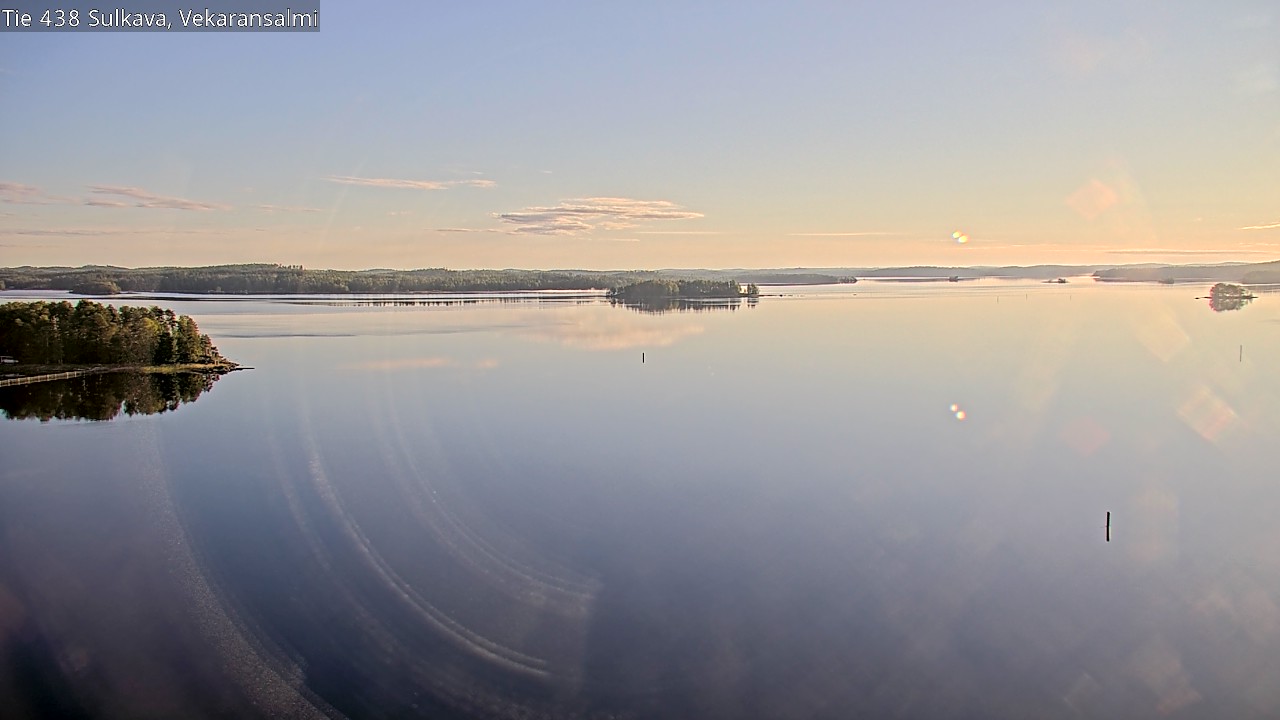 Weather Camera Image Road 438, Sulkava, Vekaransalmi, Sulkava, Etelä-Savo