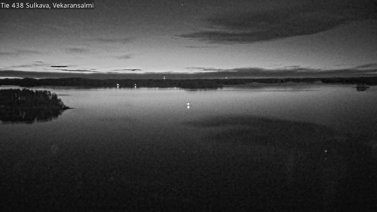 Weather Camera Image Väg 438, Sulkava, Vekaransalmi, Sulkava, Etelä-Savo