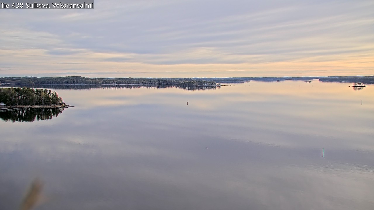 Weather Camera Image Väg 438, Sulkava, Vekaransalmi, Sulkava, Etelä-Savo