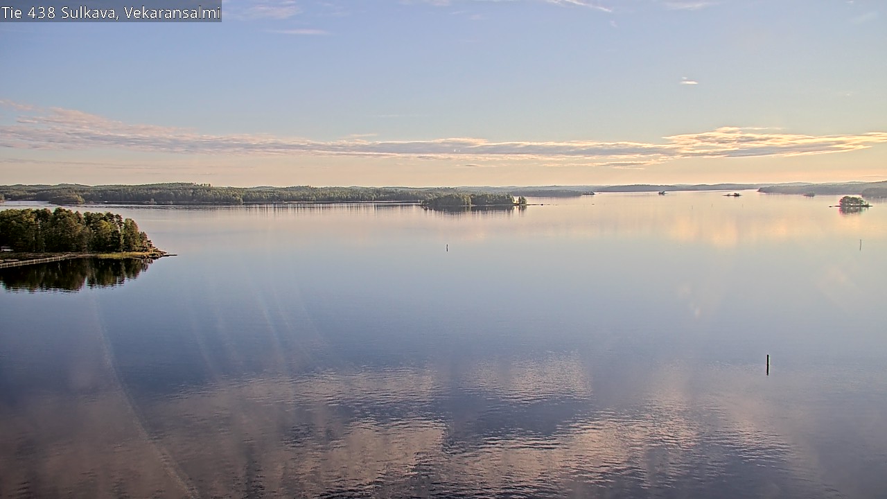 Weather Camera Image Road 438, Sulkava, Vekaransalmi, Sulkava, Etelä-Savo