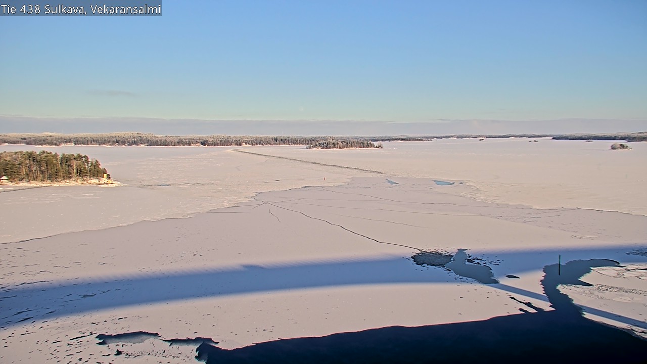 Weather Camera Image Road 438, Sulkava, Vekaransalmi, Sulkava, Etelä-Savo