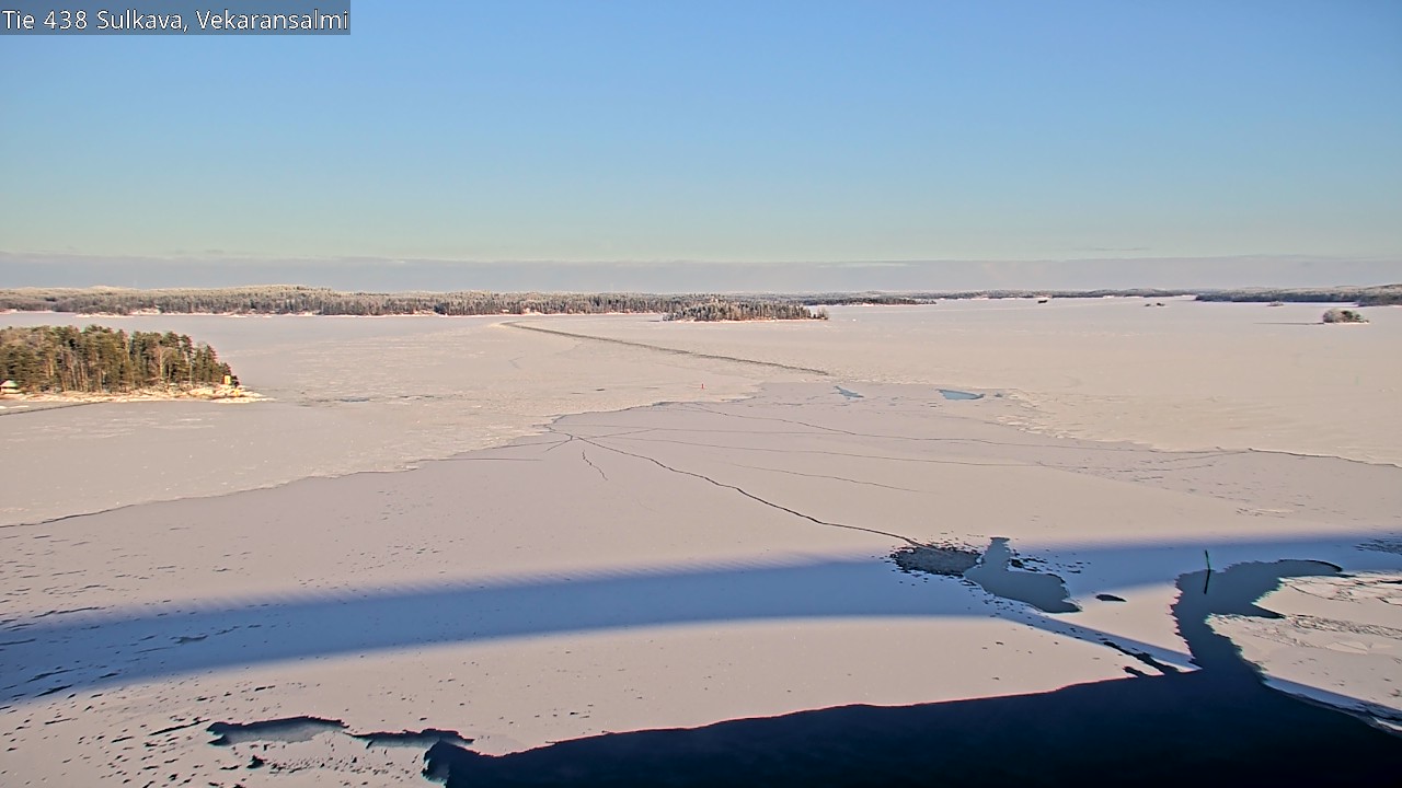 Weather Camera Image Road 438, Sulkava, Vekaransalmi, Sulkava, Etelä-Savo
