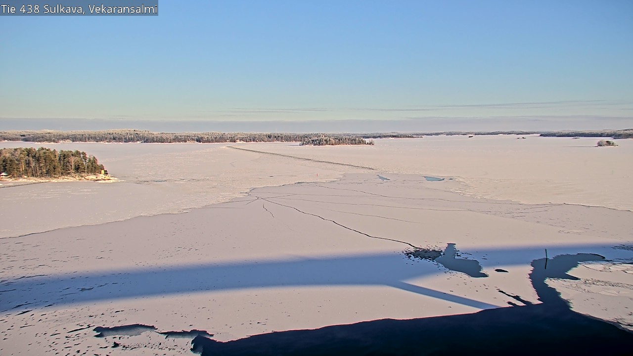 Weather Camera Image Road 438, Sulkava, Vekaransalmi, Sulkava, Etelä-Savo