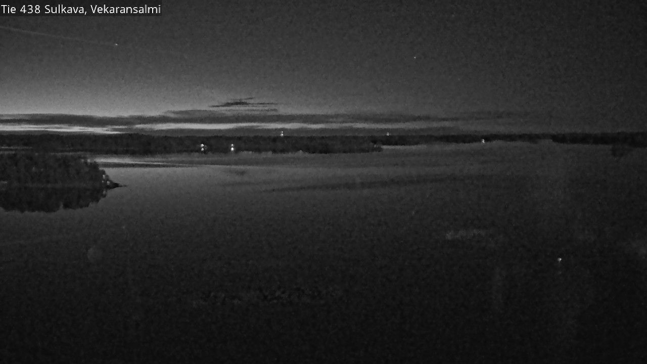 Weather Camera Image Väg 438, Sulkava, Vekaransalmi, Sulkava, Etelä-Savo
