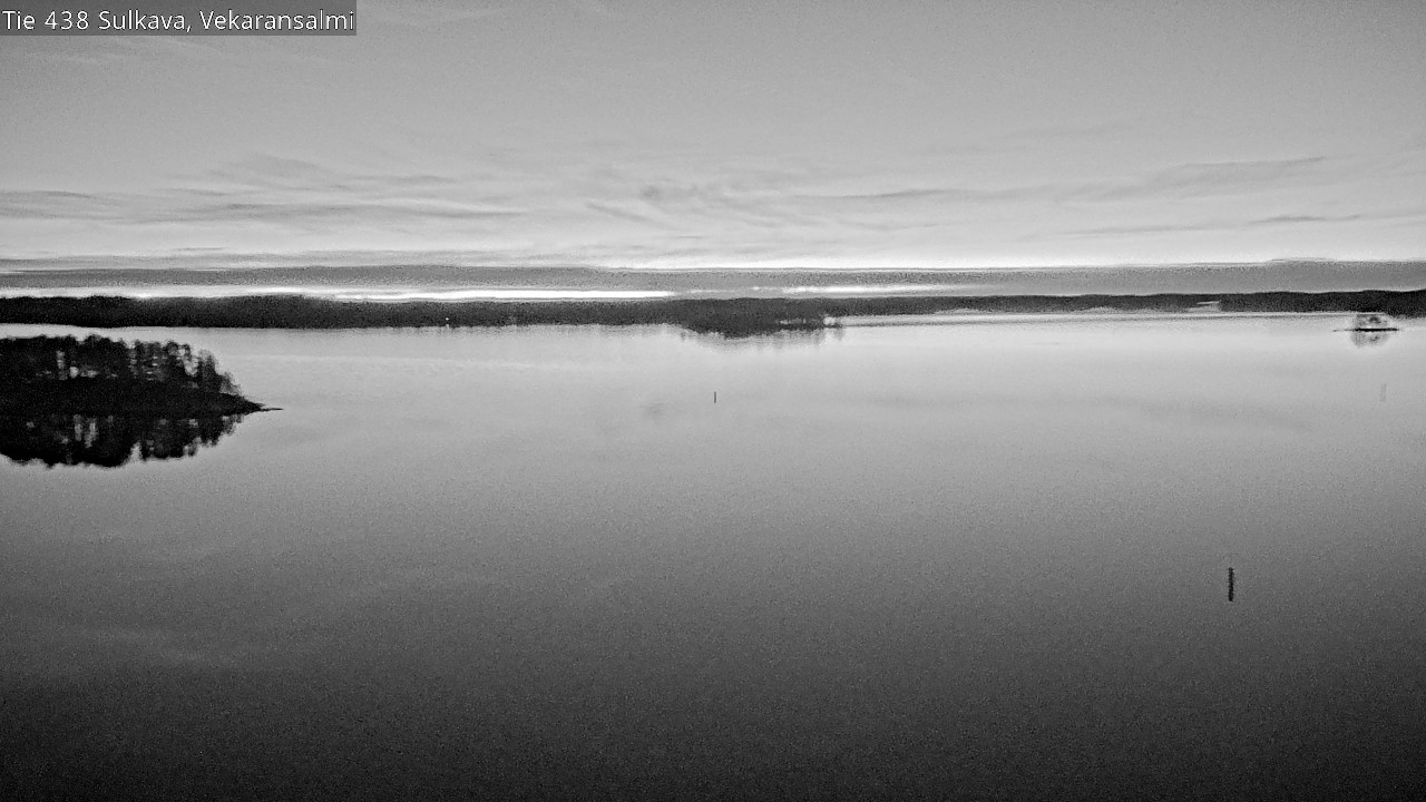 Weather Camera Image Väg 438, Sulkava, Vekaransalmi, Sulkava, Etelä-Savo