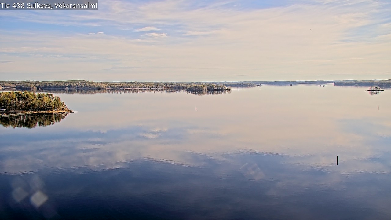 Weather Camera Image Väg 438, Sulkava, Vekaransalmi, Sulkava, Etelä-Savo