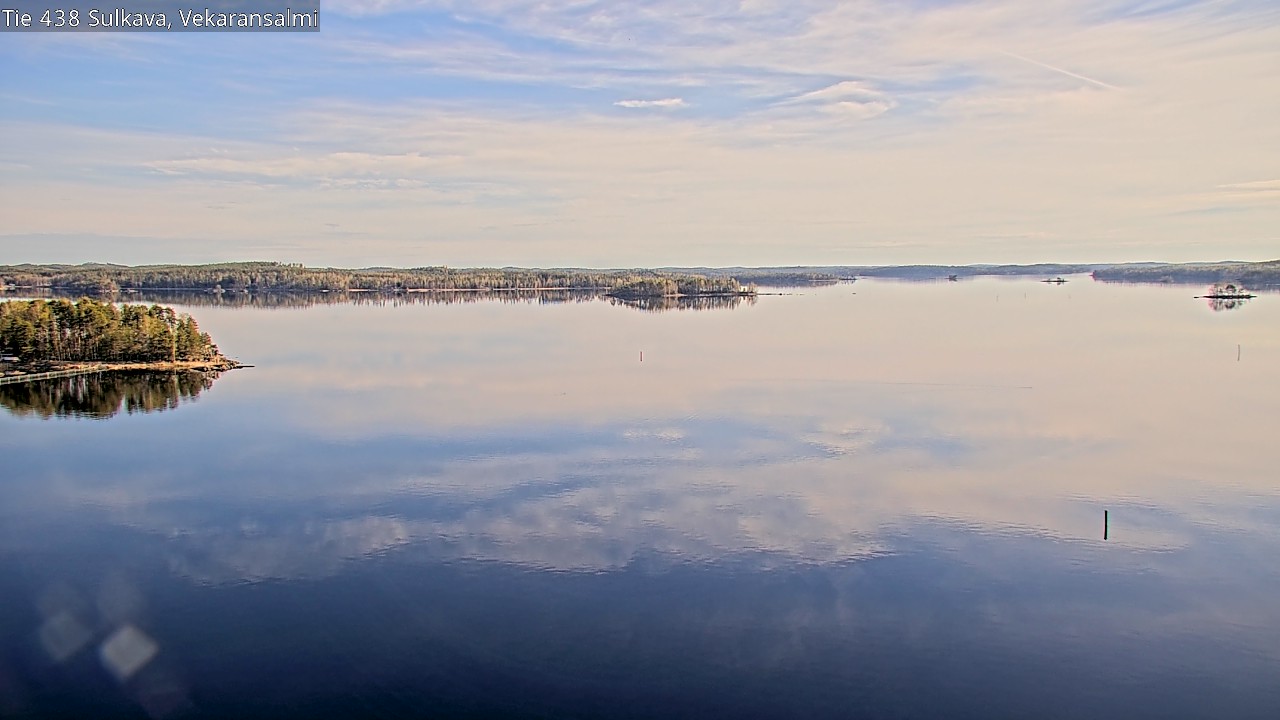 Weather Camera Image Väg 438, Sulkava, Vekaransalmi, Sulkava, Etelä-Savo