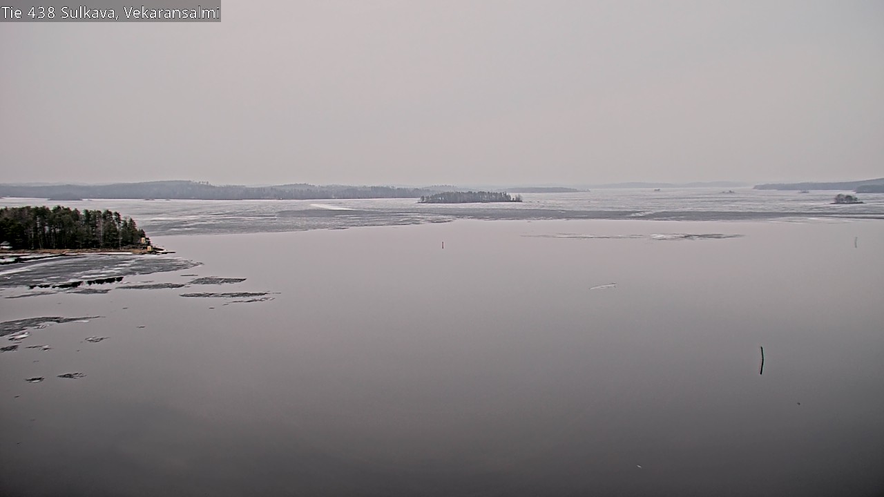 Weather Camera Image Road 438, Sulkava, Vekaransalmi, Sulkava, Etelä-Savo