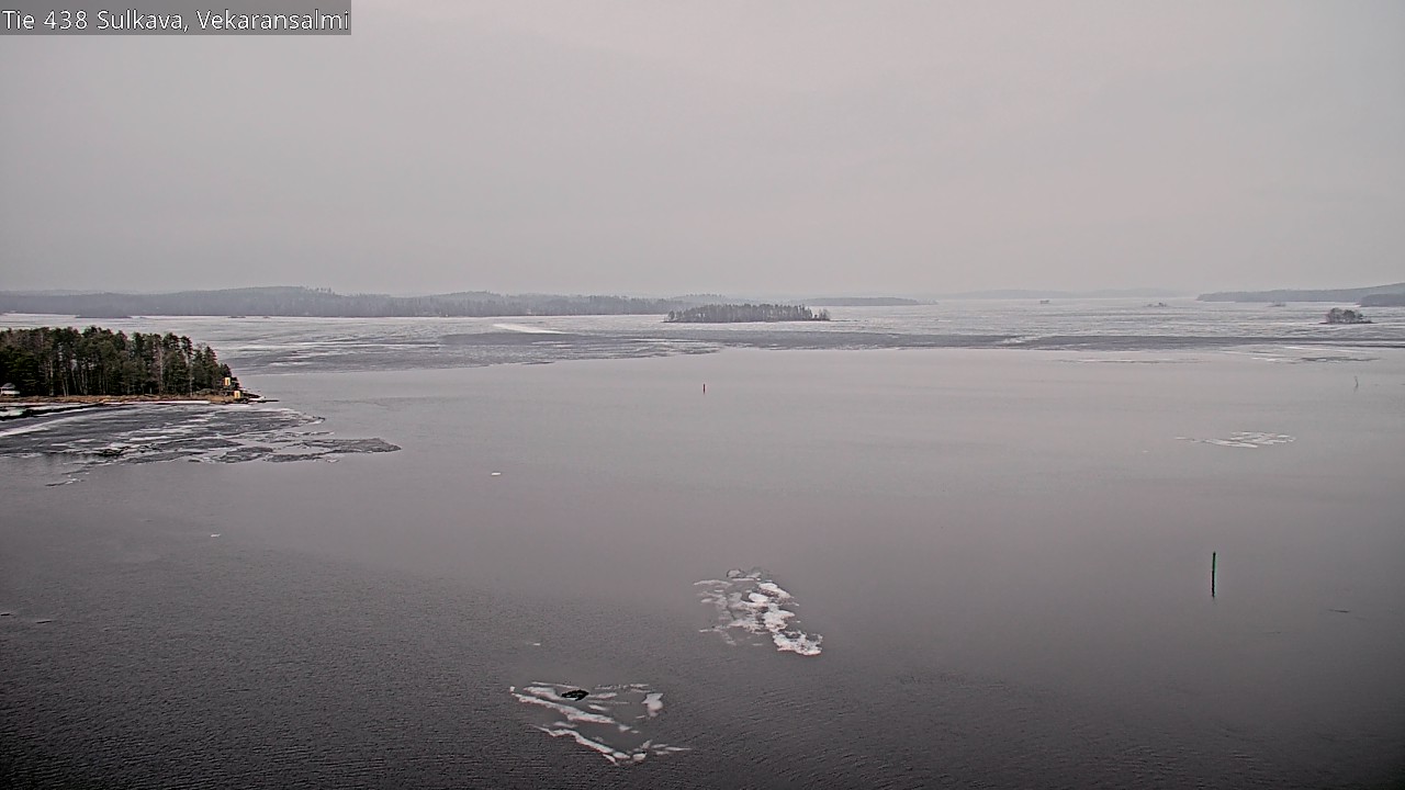 Weather Camera Image Road 438, Sulkava, Vekaransalmi, Sulkava, Etelä-Savo