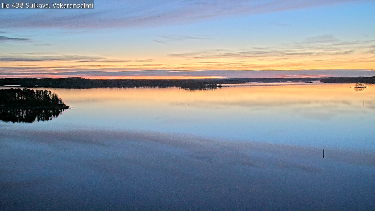 Weather Camera Image Väg 438, Sulkava, Vekaransalmi, Sulkava, Etelä-Savo