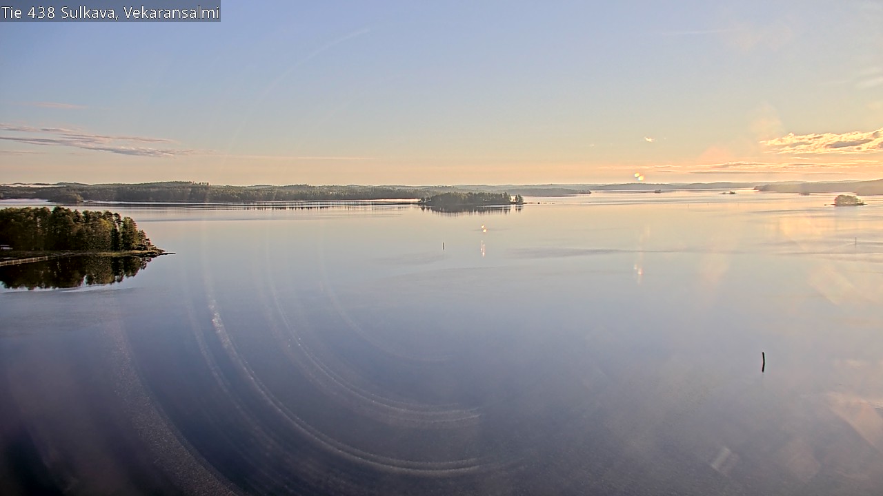 Weather Camera Image Road 438, Sulkava, Vekaransalmi, Sulkava, Etelä-Savo