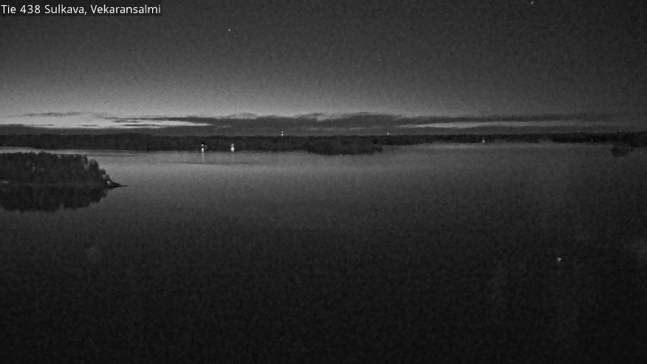 Weather Camera Image Väg 438, Sulkava, Vekaransalmi, Sulkava, Etelä-Savo