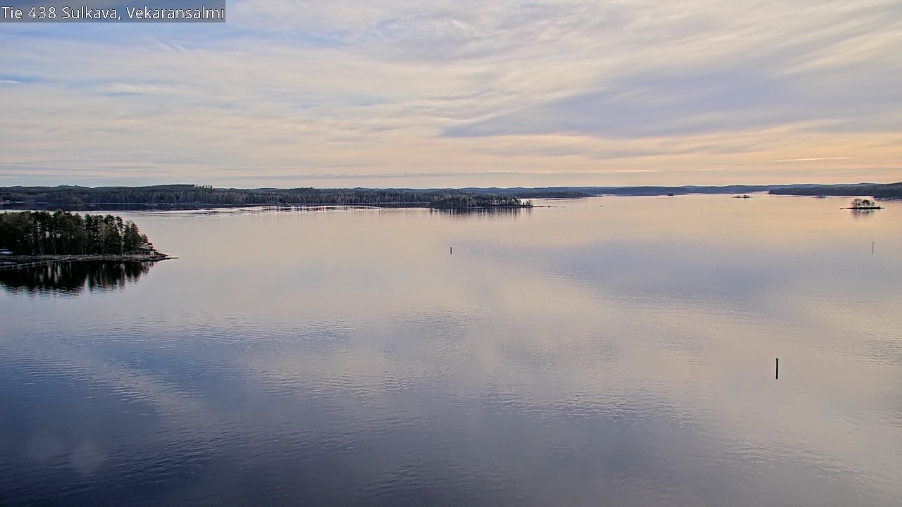 Weather Camera Image Väg 438, Sulkava, Vekaransalmi, Sulkava, Etelä-Savo
