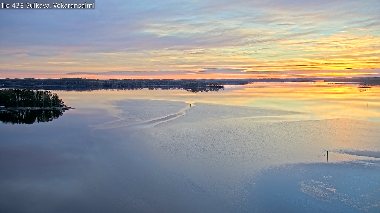 Weather Camera Image Väg 438, Sulkava, Vekaransalmi, Sulkava, Etelä-Savo