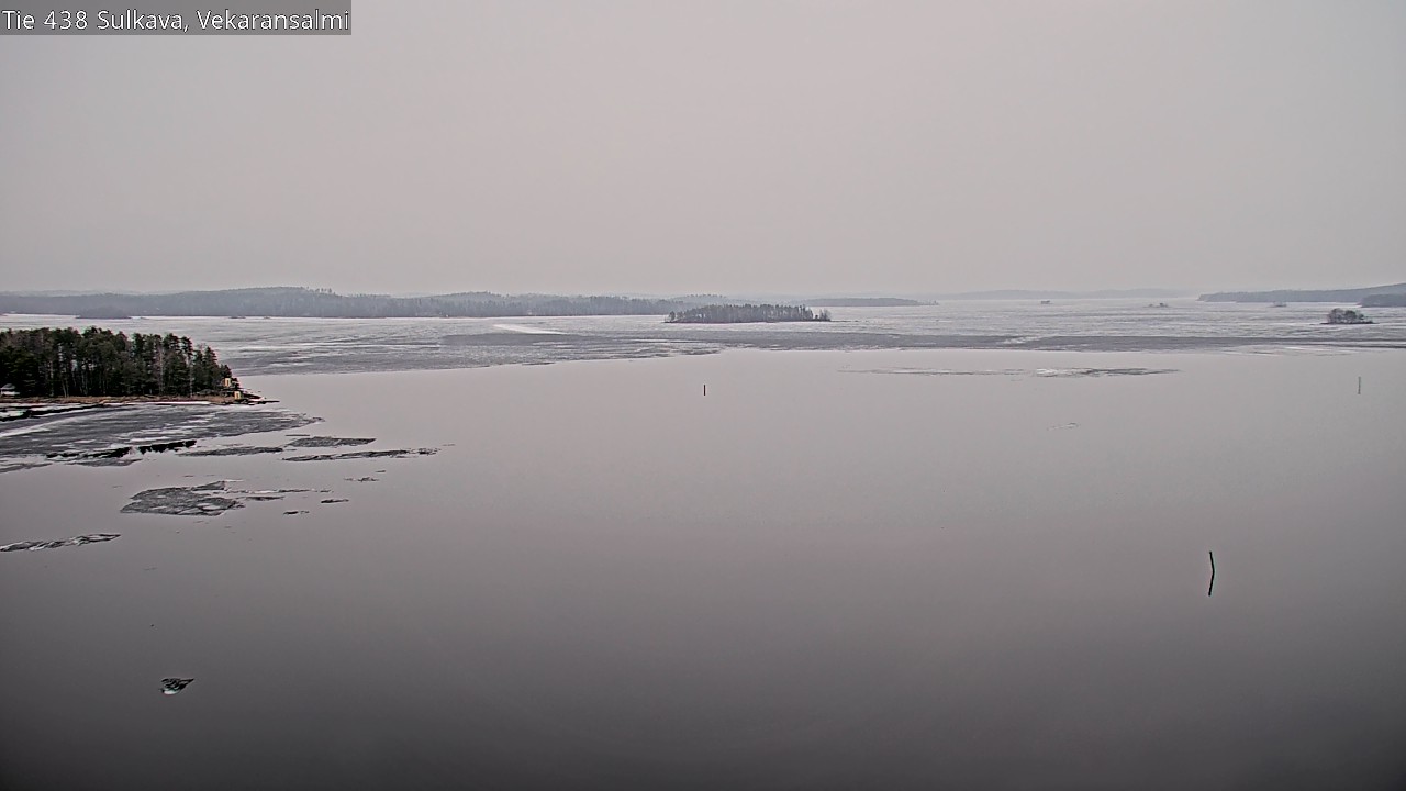 Weather Camera Image Road 438, Sulkava, Vekaransalmi, Sulkava, Etelä-Savo