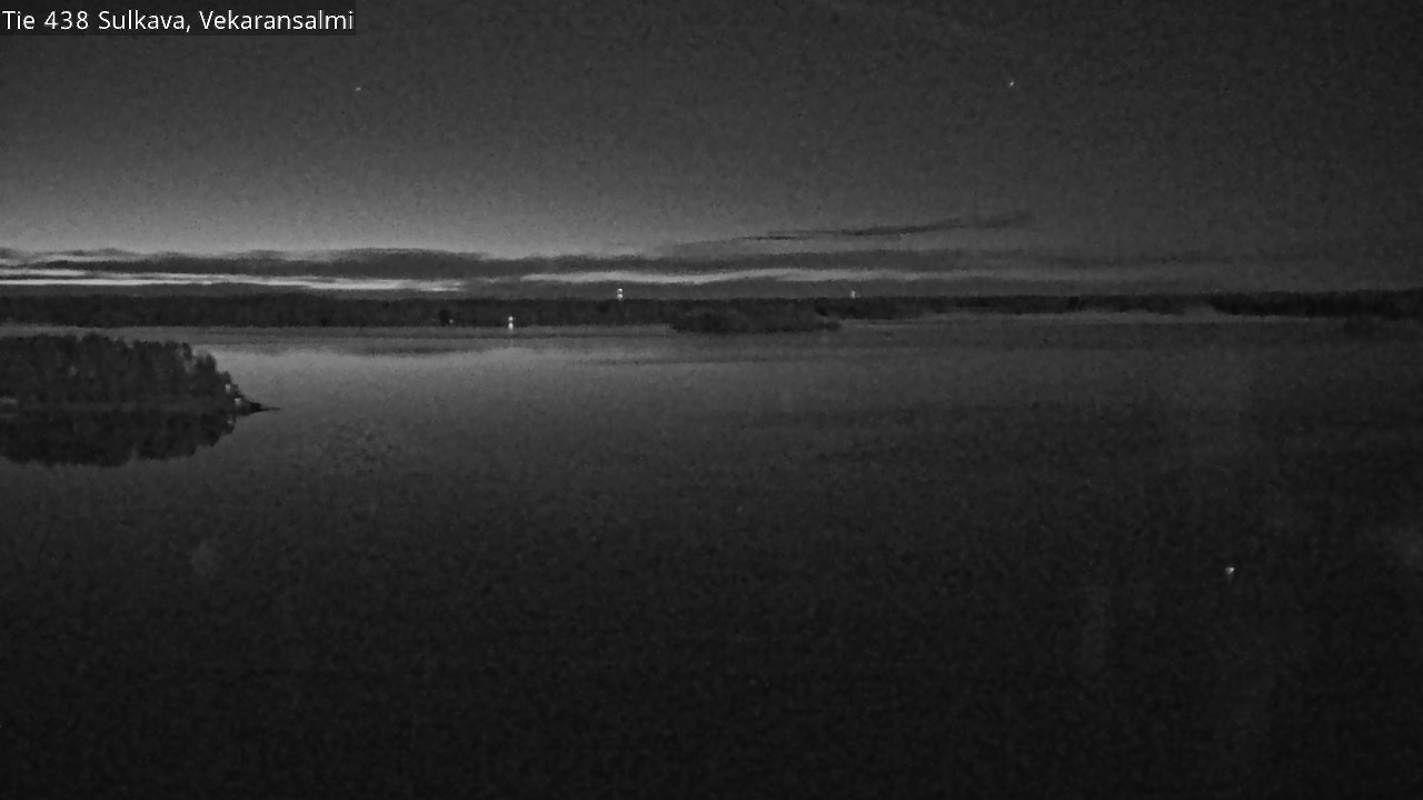 Weather Camera Image Väg 438, Sulkava, Vekaransalmi, Sulkava, Etelä-Savo
