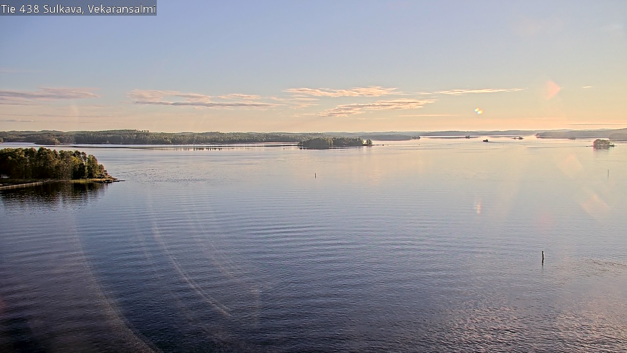 Weather Camera Image Road 438, Sulkava, Vekaransalmi, Sulkava, Etelä-Savo