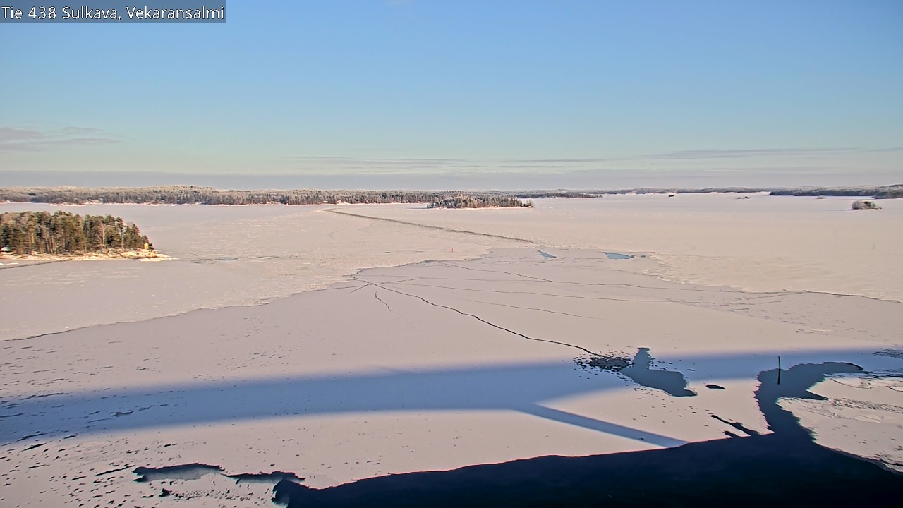 Weather Camera Image Road 438, Sulkava, Vekaransalmi, Sulkava, Etelä-Savo