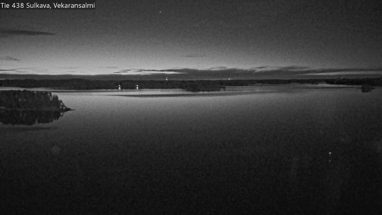 Weather Camera Image Väg 438, Sulkava, Vekaransalmi, Sulkava, Etelä-Savo