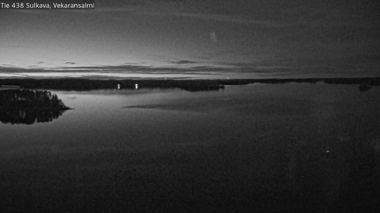 Weather Camera Image Väg 438, Sulkava, Vekaransalmi, Sulkava, Etelä-Savo