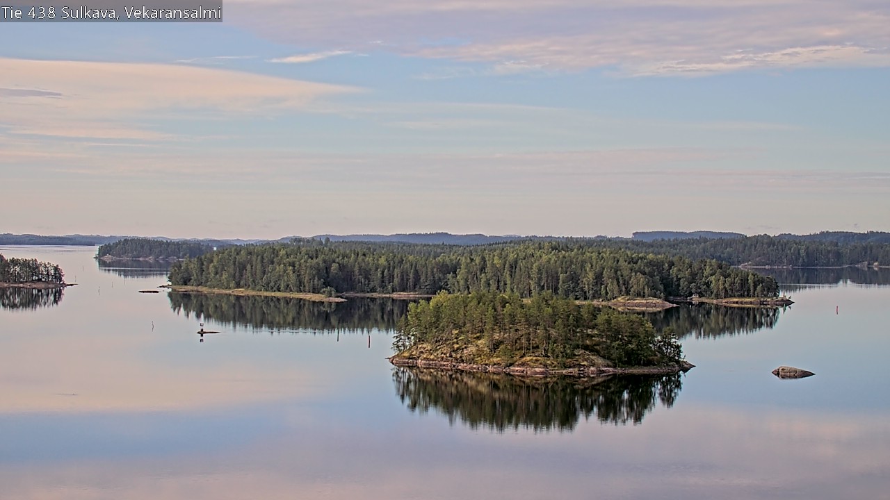 Weather Camera Image Road 438, Sulkava, Vekaransalmi, Sulkava, Etelä-Savo