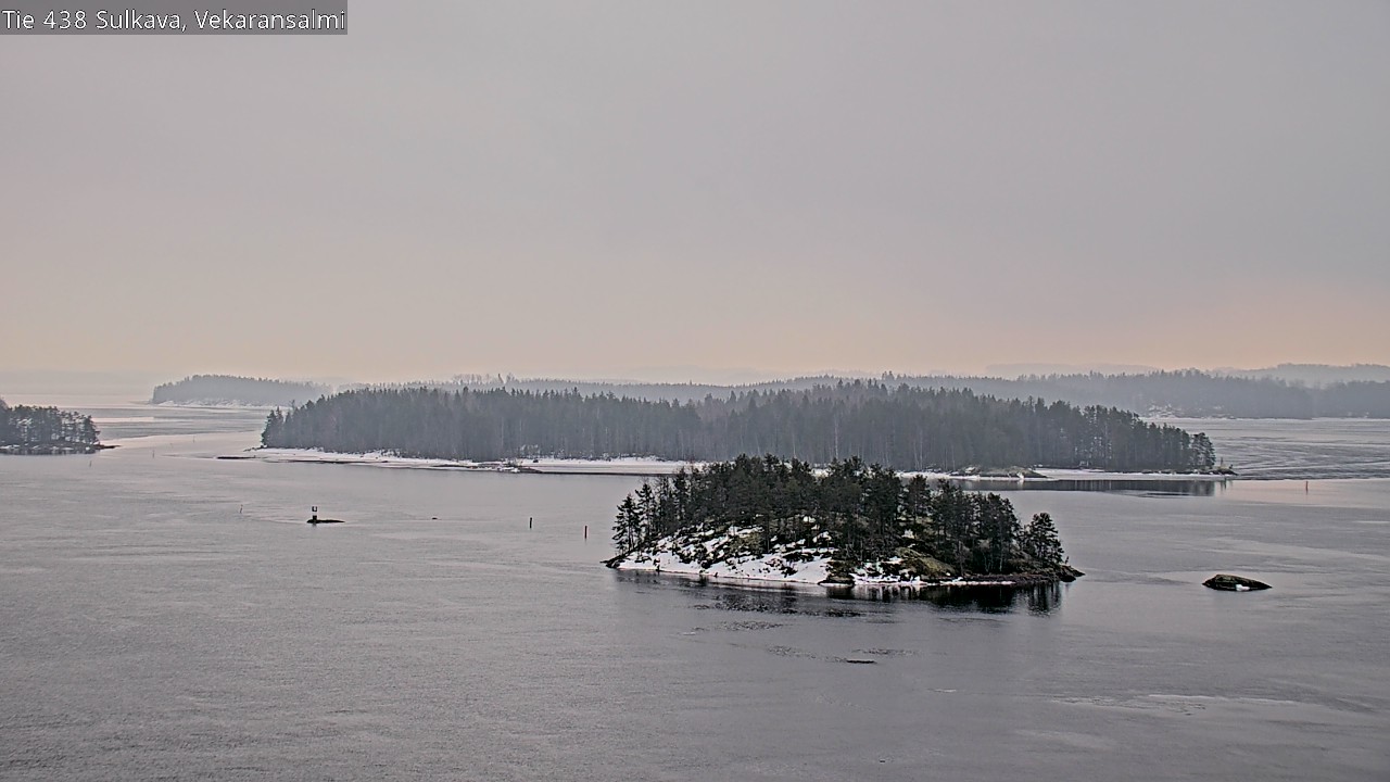 Weather Camera Image Road 438, Sulkava, Vekaransalmi, Sulkava, Etelä-Savo