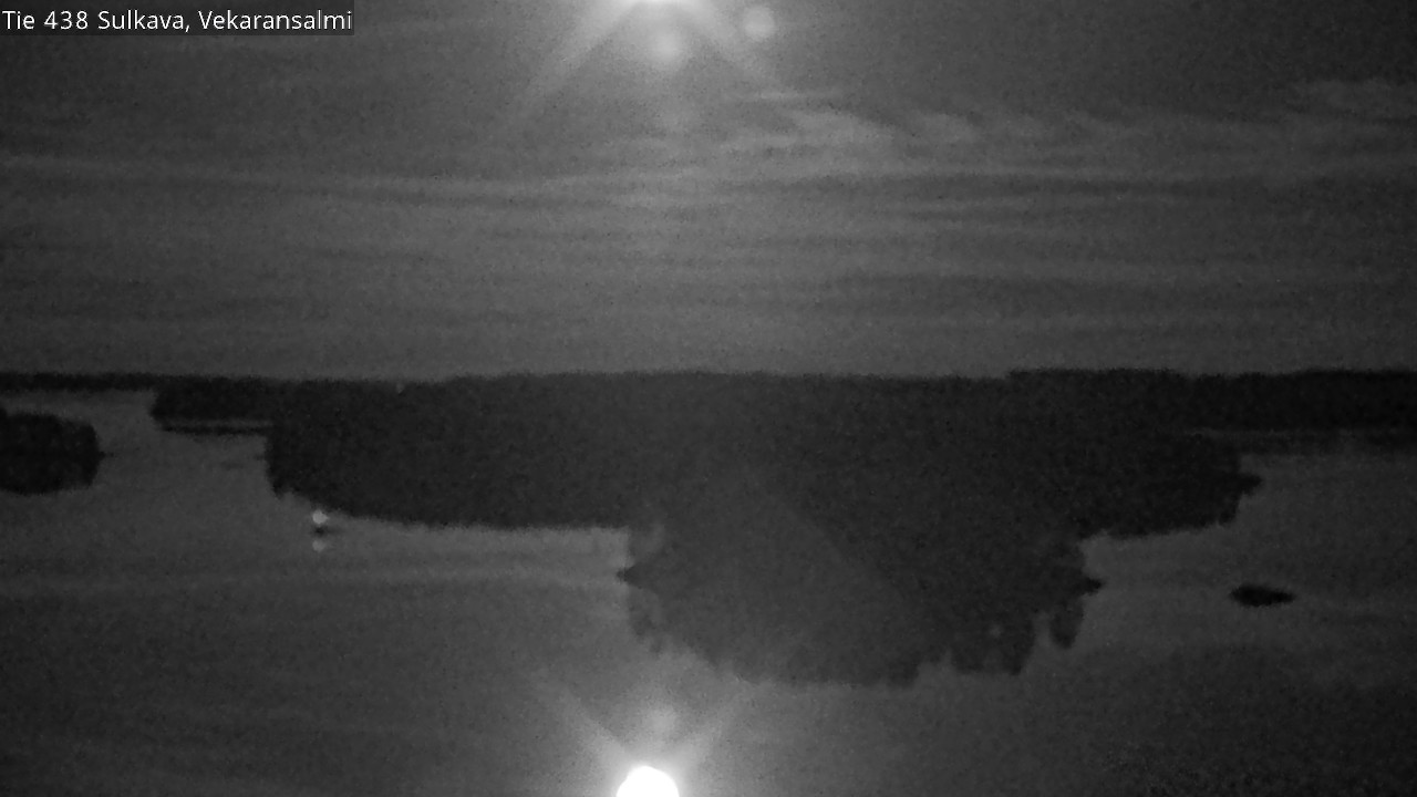 Weather Camera Image Väg 438, Sulkava, Vekaransalmi, Sulkava, Etelä-Savo