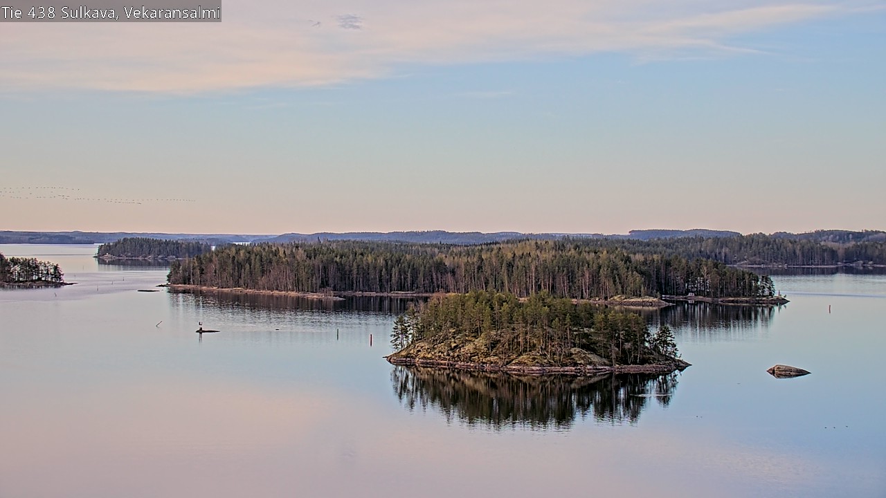 Weather Camera Image Väg 438, Sulkava, Vekaransalmi, Sulkava, Etelä-Savo