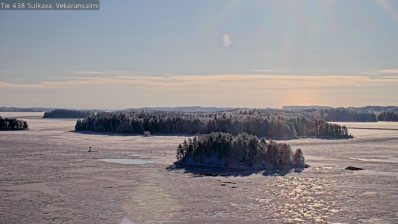 Weather Camera Image Road 438, Sulkava, Vekaransalmi, Sulkava, Etelä-Savo