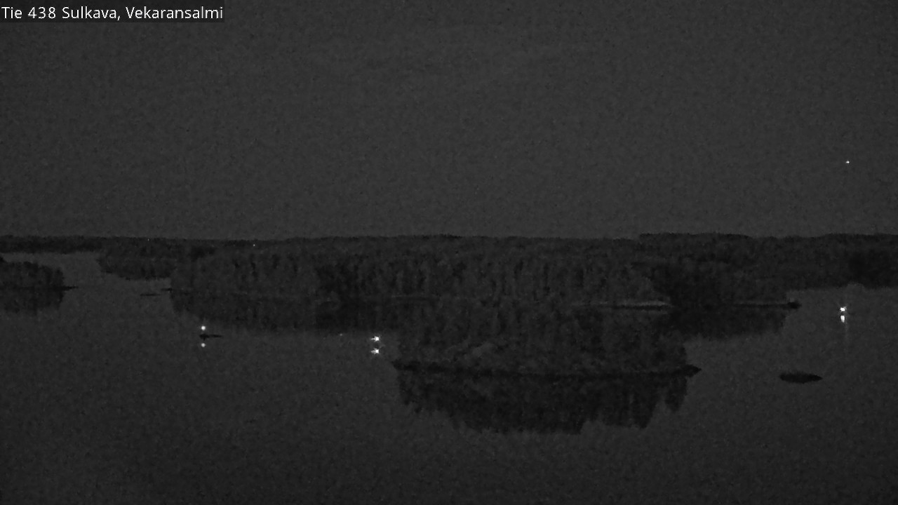 Weather Camera Image Väg 438, Sulkava, Vekaransalmi, Sulkava, Etelä-Savo