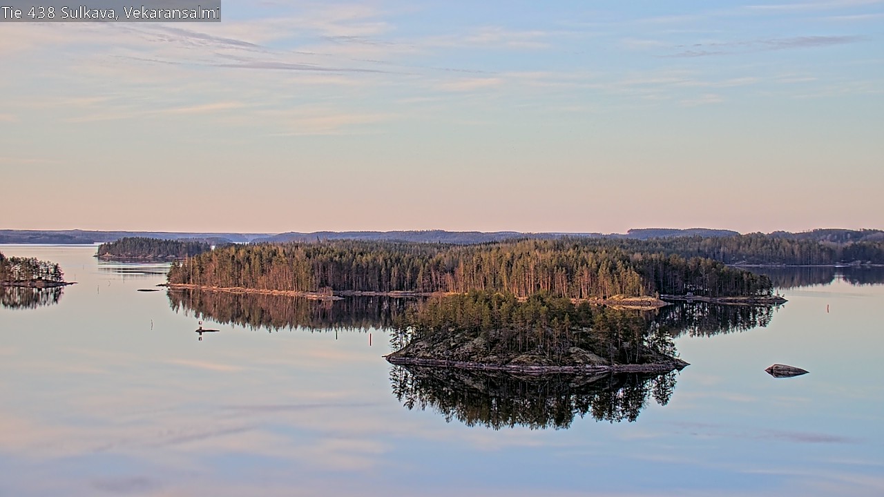Weather Camera Image Väg 438, Sulkava, Vekaransalmi, Sulkava, Etelä-Savo