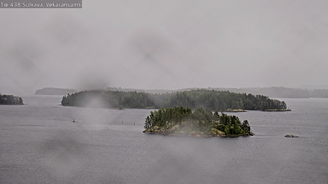Weather Camera Image Road 438, Sulkava, Vekaransalmi, Sulkava, Etelä-Savo