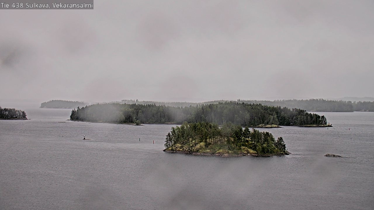 Weather Camera Image Väg 438, Sulkava, Vekaransalmi, Sulkava, Etelä-Savo