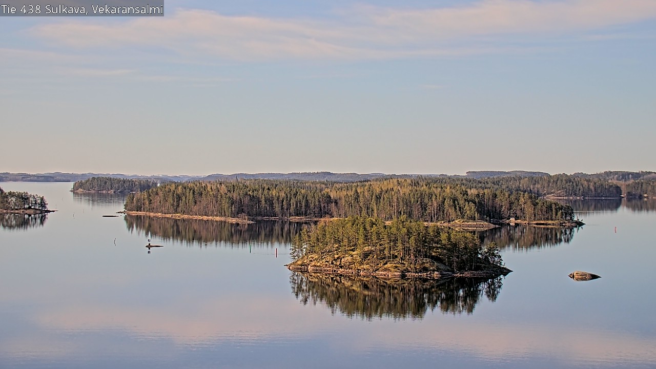 Weather Camera Image Väg 438, Sulkava, Vekaransalmi, Sulkava, Etelä-Savo