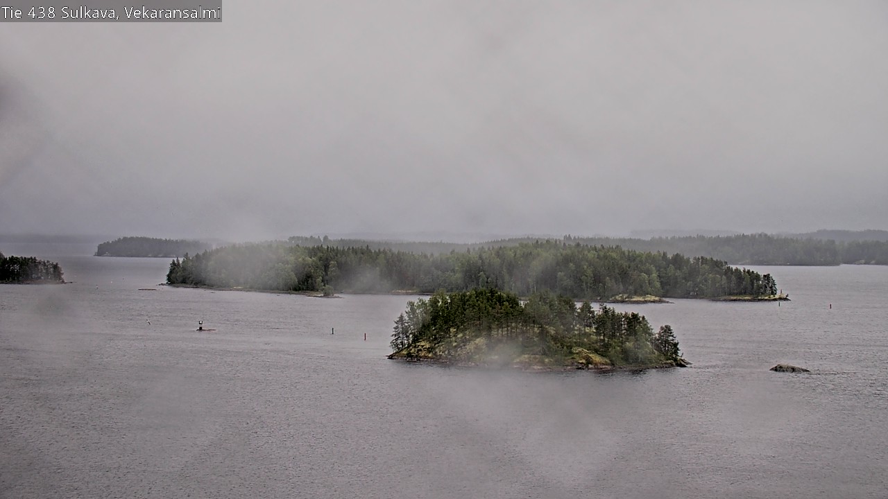 Weather Camera Image Väg 438, Sulkava, Vekaransalmi, Sulkava, Etelä-Savo