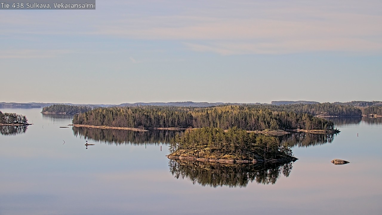 Weather Camera Image Väg 438, Sulkava, Vekaransalmi, Sulkava, Etelä-Savo