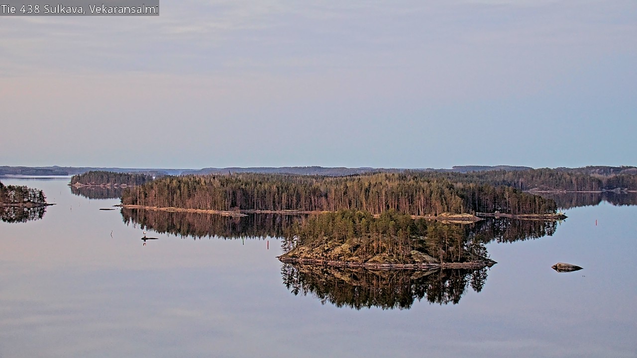 Weather Camera Image Väg 438, Sulkava, Vekaransalmi, Sulkava, Etelä-Savo