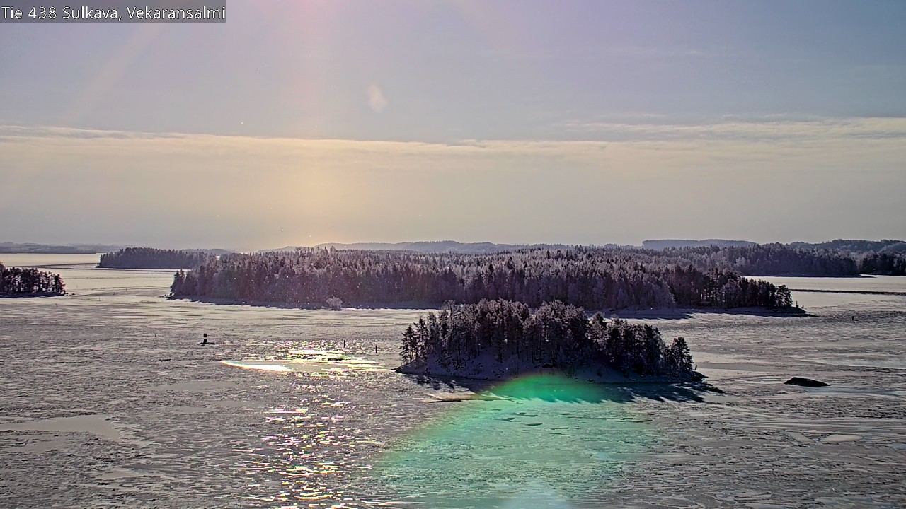 Weather Camera Image Road 438, Sulkava, Vekaransalmi, Sulkava, Etelä-Savo