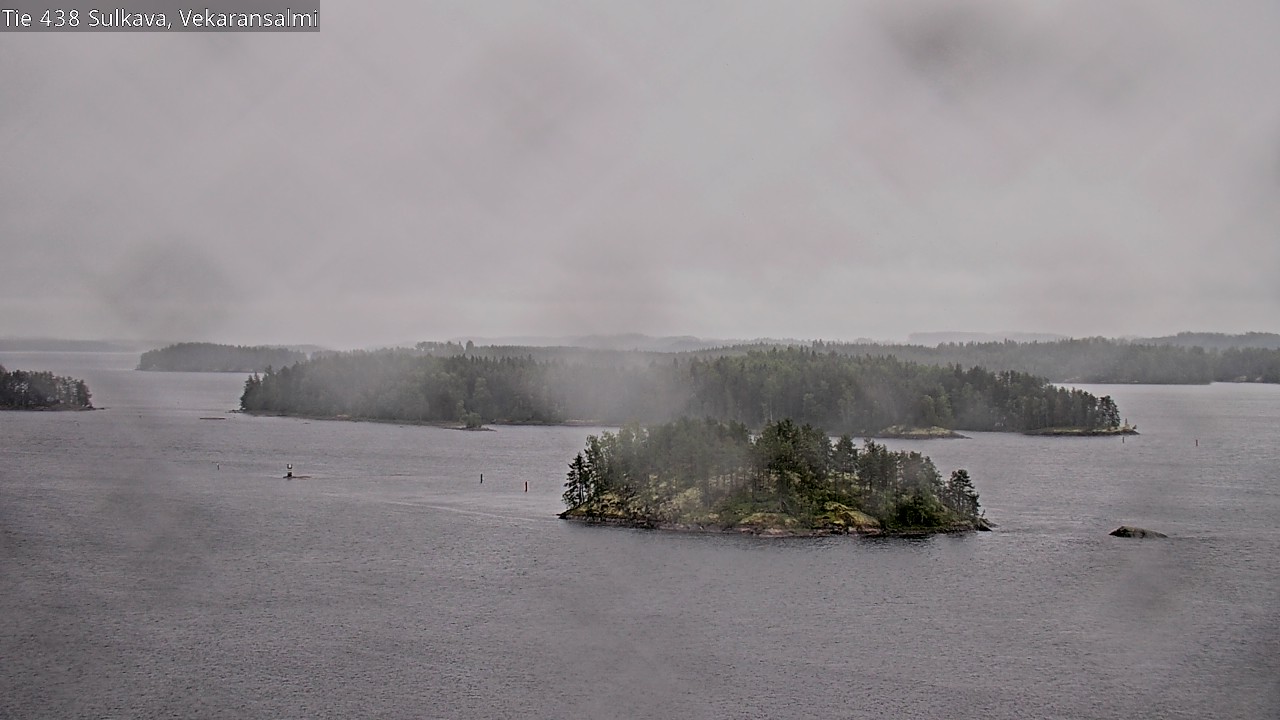 Weather Camera Image Väg 438, Sulkava, Vekaransalmi, Sulkava, Etelä-Savo