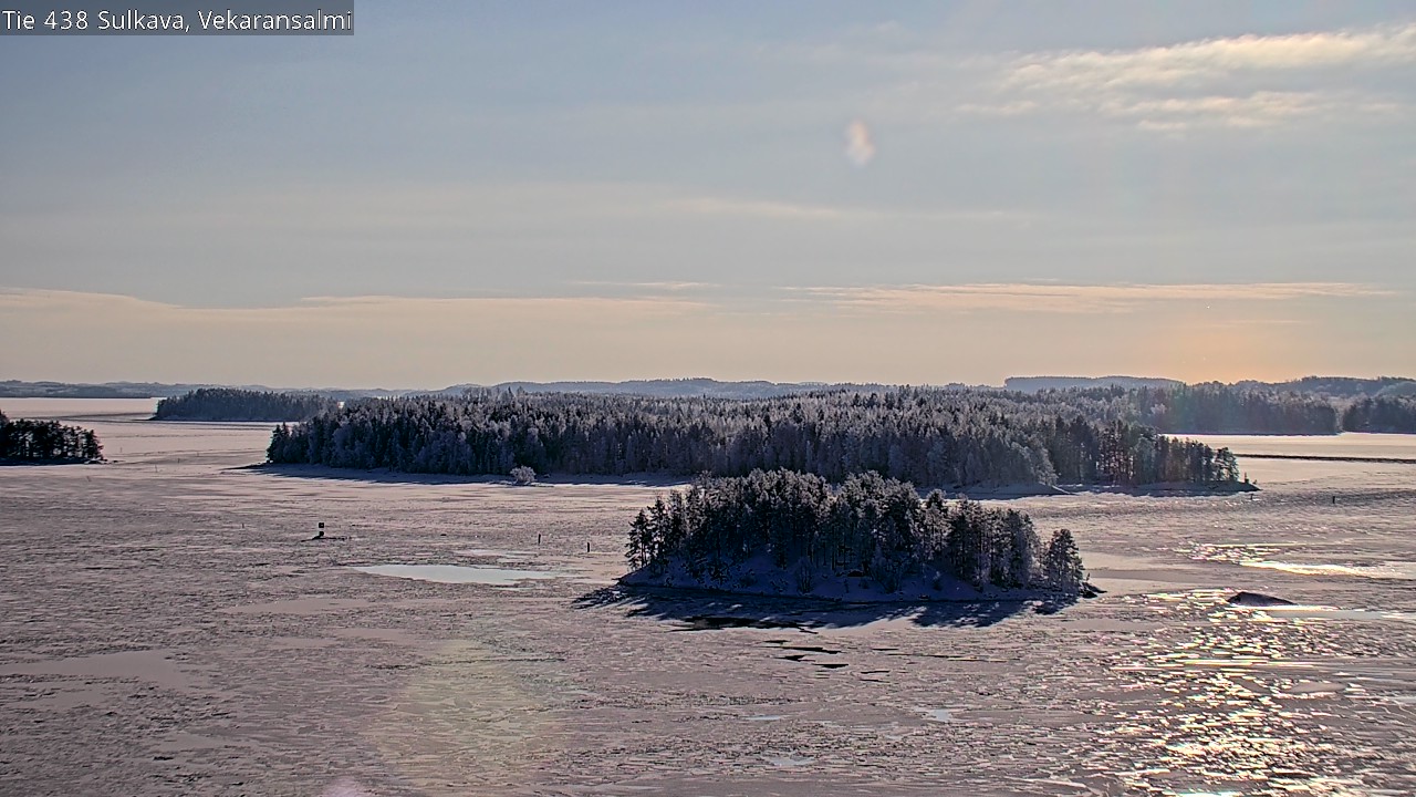 Weather Camera Image Road 438, Sulkava, Vekaransalmi, Sulkava, Etelä-Savo
