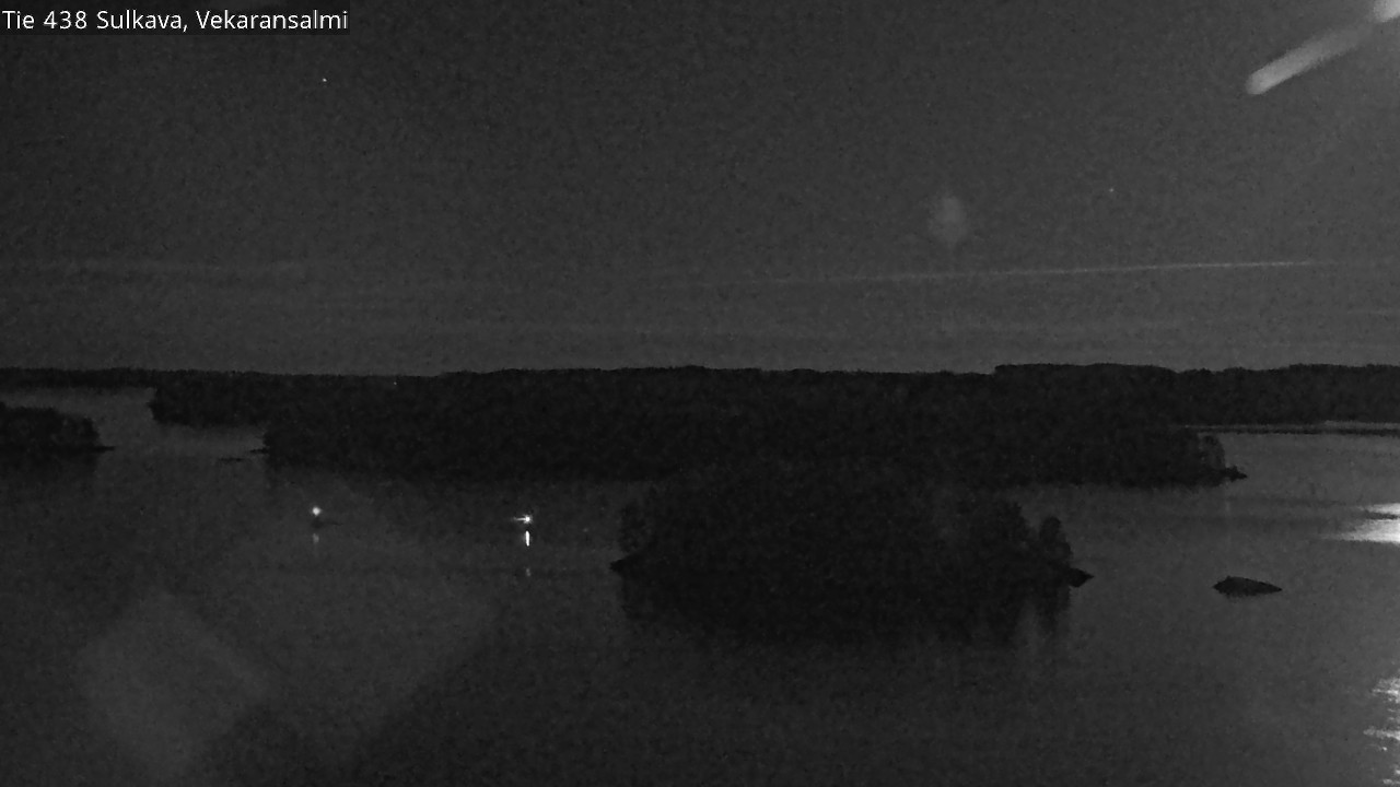 Weather Camera Image Väg 438, Sulkava, Vekaransalmi, Sulkava, Etelä-Savo