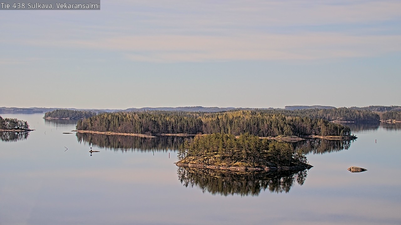 Weather Camera Image Väg 438, Sulkava, Vekaransalmi, Sulkava, Etelä-Savo