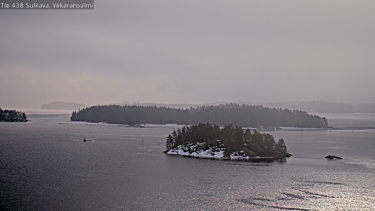 Weather Camera Image Road 438, Sulkava, Vekaransalmi, Sulkava, Etelä-Savo