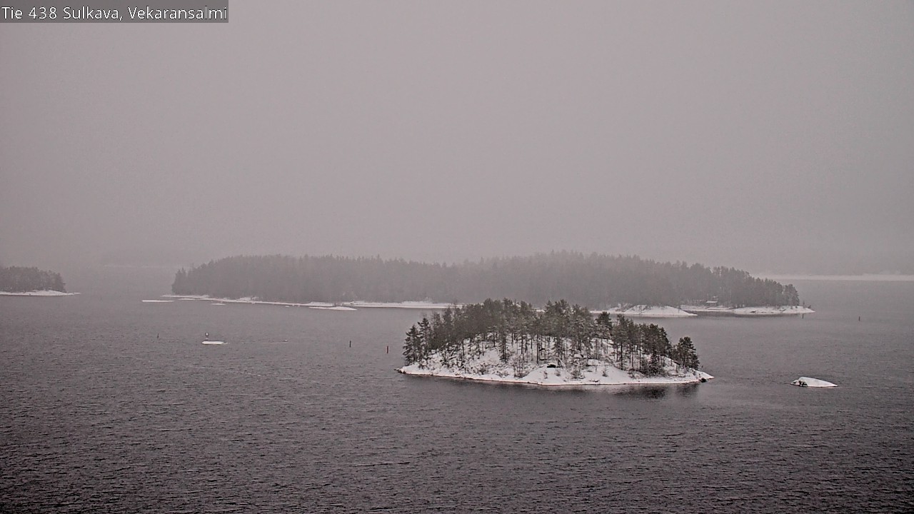 Weather Camera Image Road 438, Sulkava, Vekaransalmi, Sulkava, Etelä-Savo