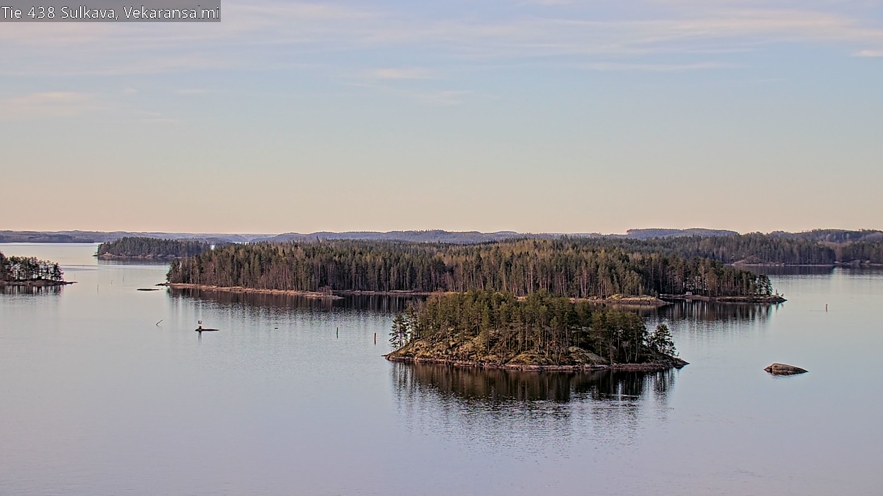 Weather Camera Image Väg 438, Sulkava, Vekaransalmi, Sulkava, Etelä-Savo